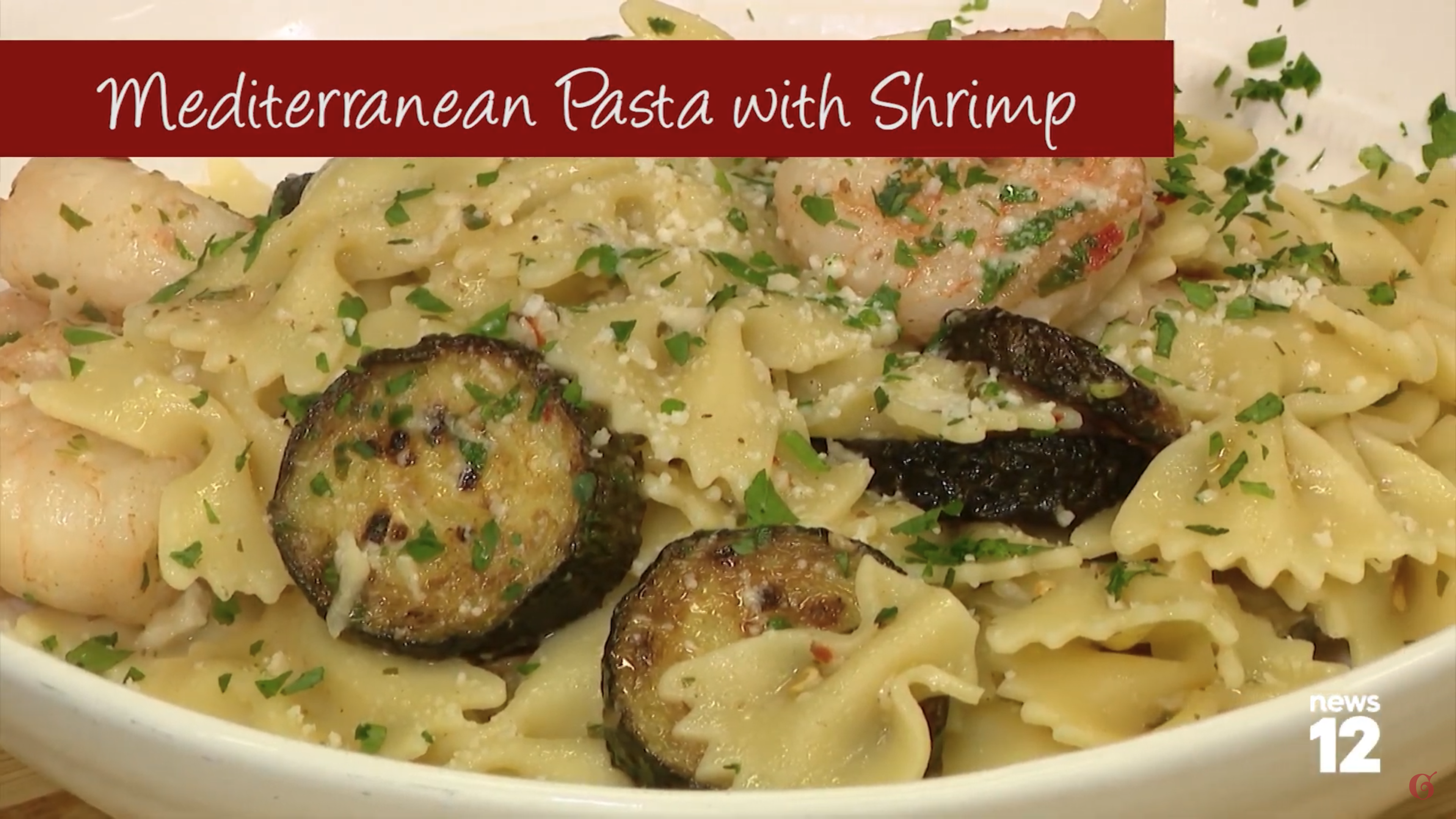 Mediterranean Pasta with Shrimp