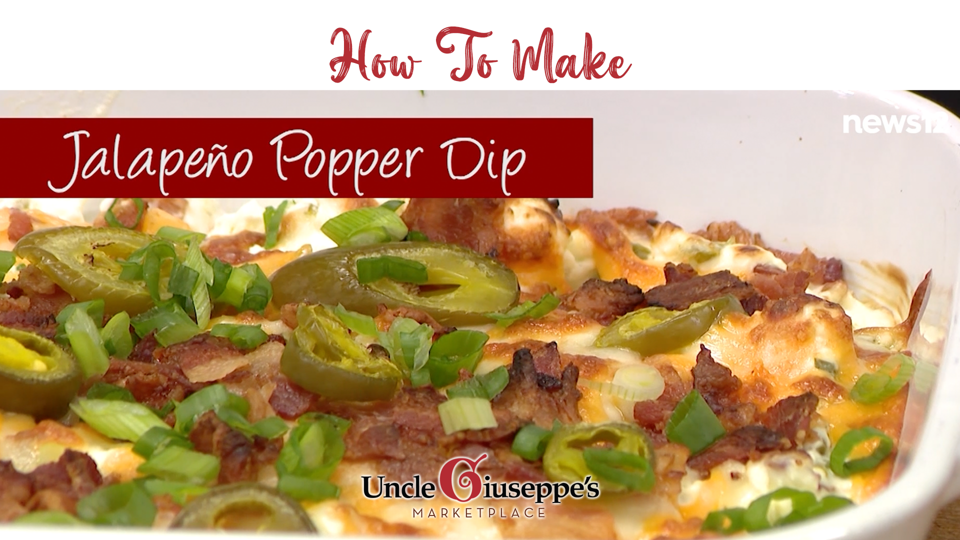 Jalapeno popper dip in a white dish